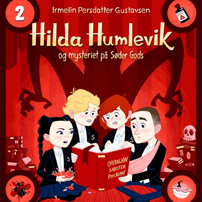 Omslag Hilda Humlevik og mysteriet på Søder Gods av Irmelin Persdatter Gustavsen (Lydbok)