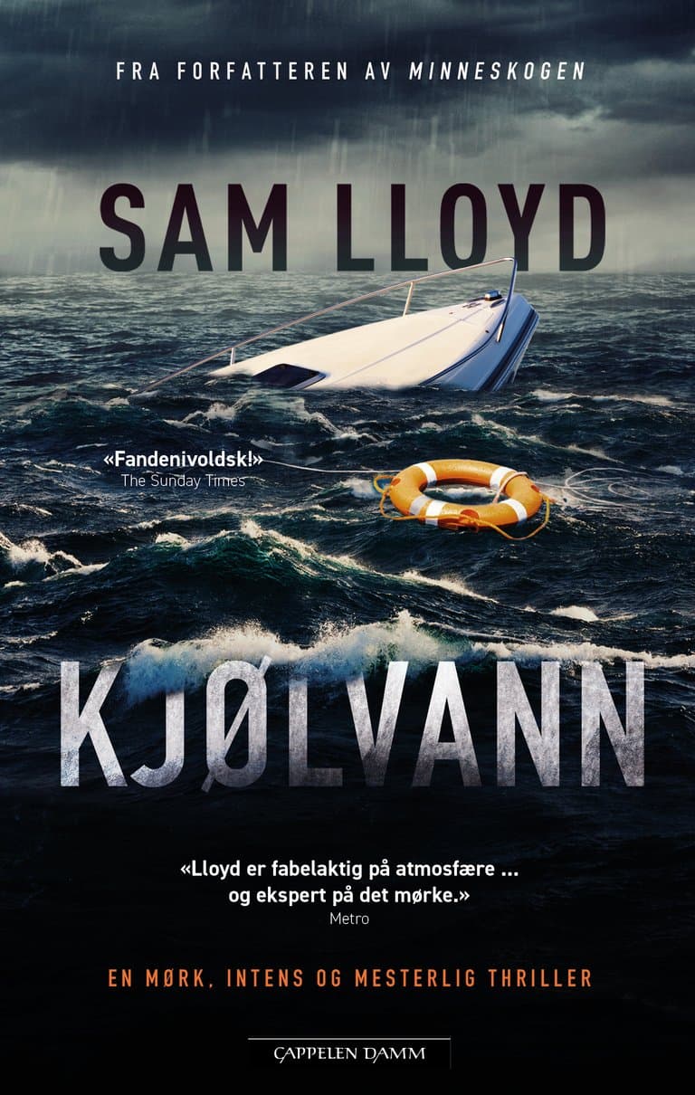 Omslag Kjølvann av Sam Lloyd (Ebok)