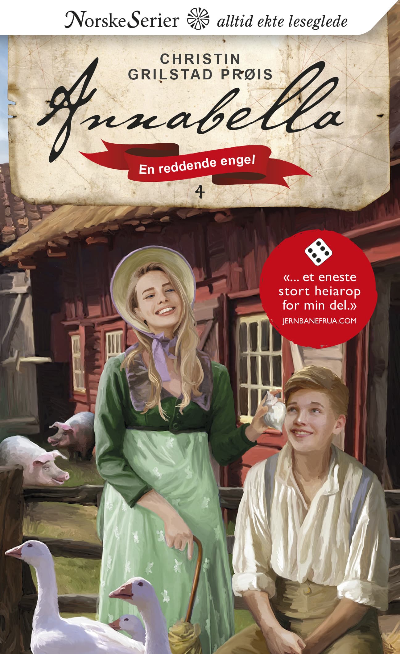 Omslag En reddende engel av Christin Grilstad Prøis (Heftet)