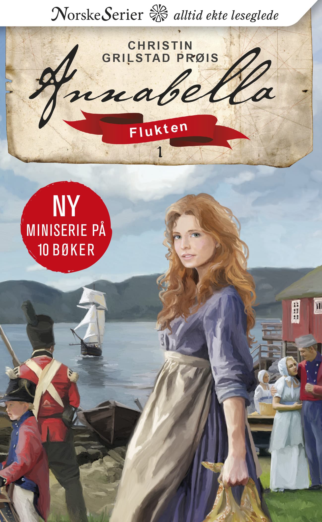 Omslag Flukten av Christin Grilstad Prøis (Ebok)