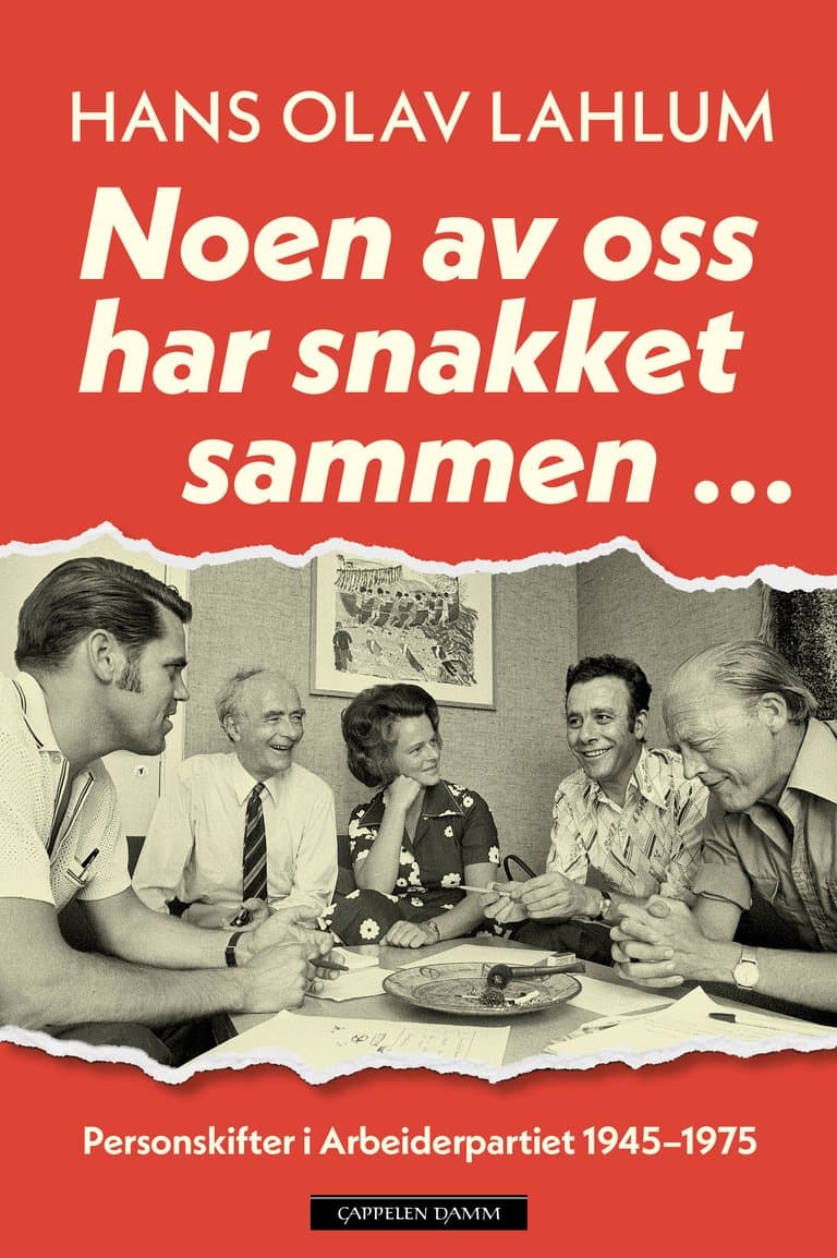 Omslag Noen av oss har snakket sammen ... av Hans Olav Lahlum (Ebok)