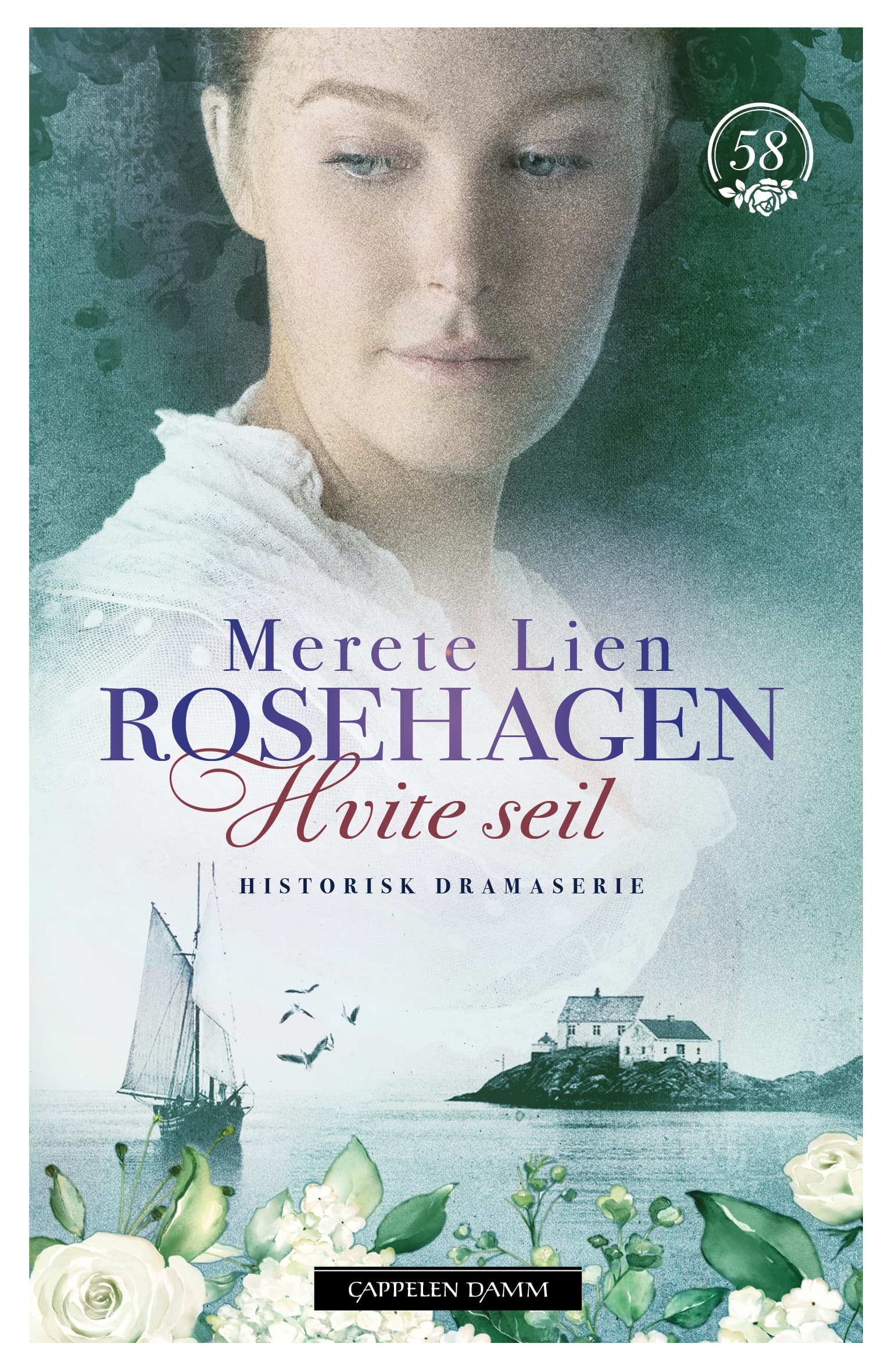 Omslag Hvite seil av Merete Lien (Ebok)