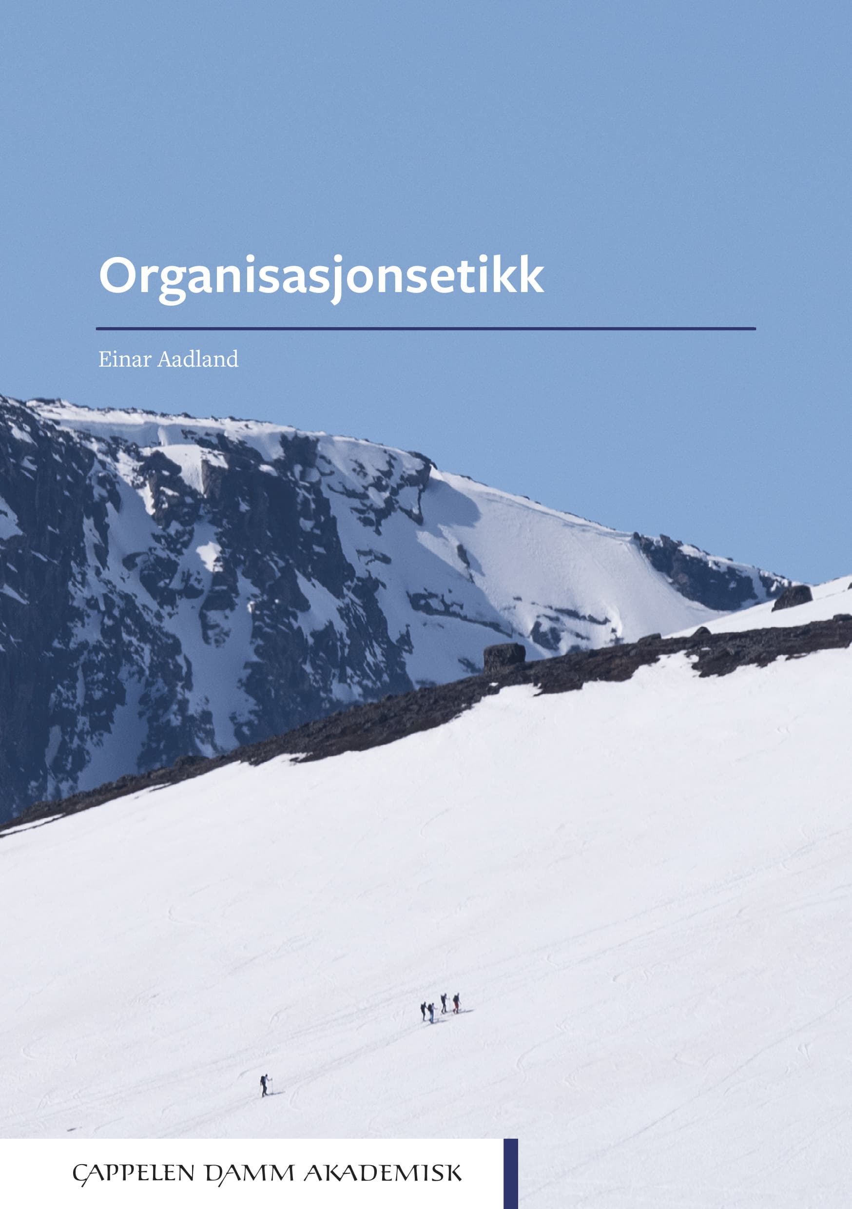 Omslag Organisasjonsetikk av Einar Aadland (Heftet)