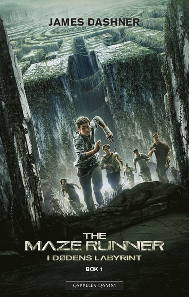 Omslag av "The maze runner. Bok 1. I dødens labyrint"