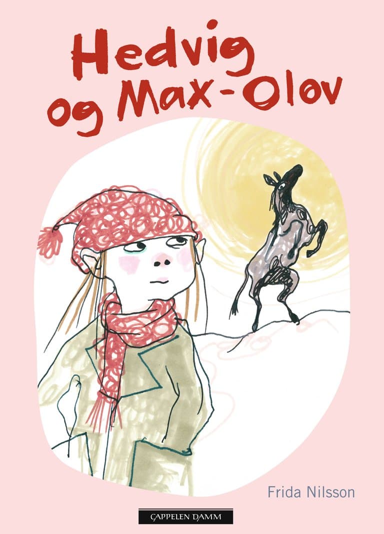 Omslag Hedvig og Max-Olov av Frida Nilsson (Innbundet)