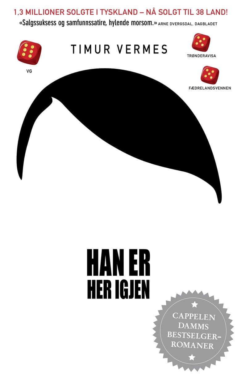 Omslag Han er her igjen av Timur Vermes (Heftet)