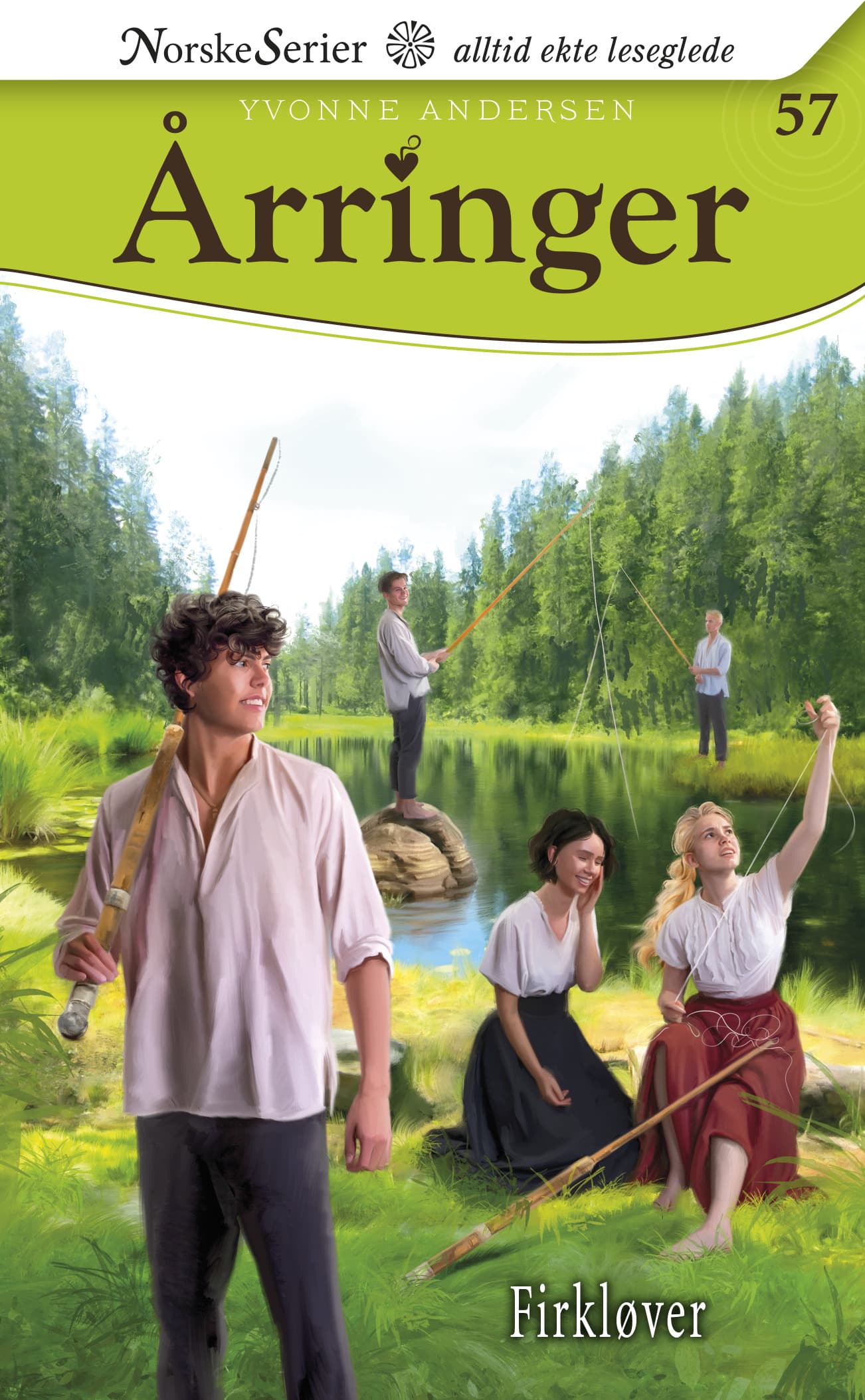 Omslag Firkløver av Yvonne Andersen (Ebok)