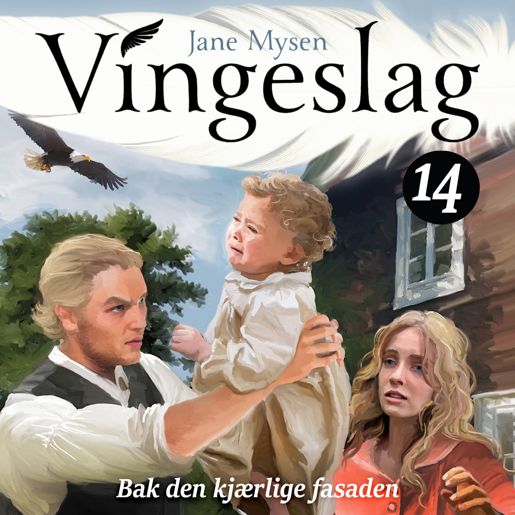Omslag Bak den kjærlige fasaden av Jane Mysen (Lydbok)