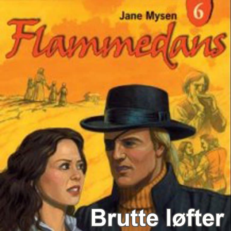 Omslag Brutte løfter av Jane Mysen (Lydbok)
