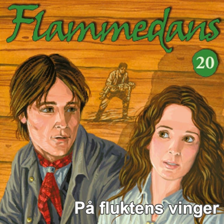 Omslag På fluktens vinger av Jane Mysen (Lydbok)