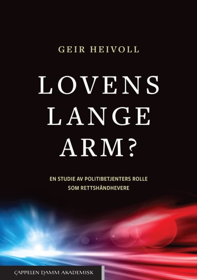 Omslag av "Lovens lange arm?"