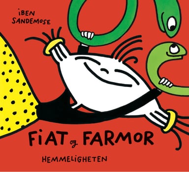 Omslag av "Fiat og Farmor Hemmeligheten"