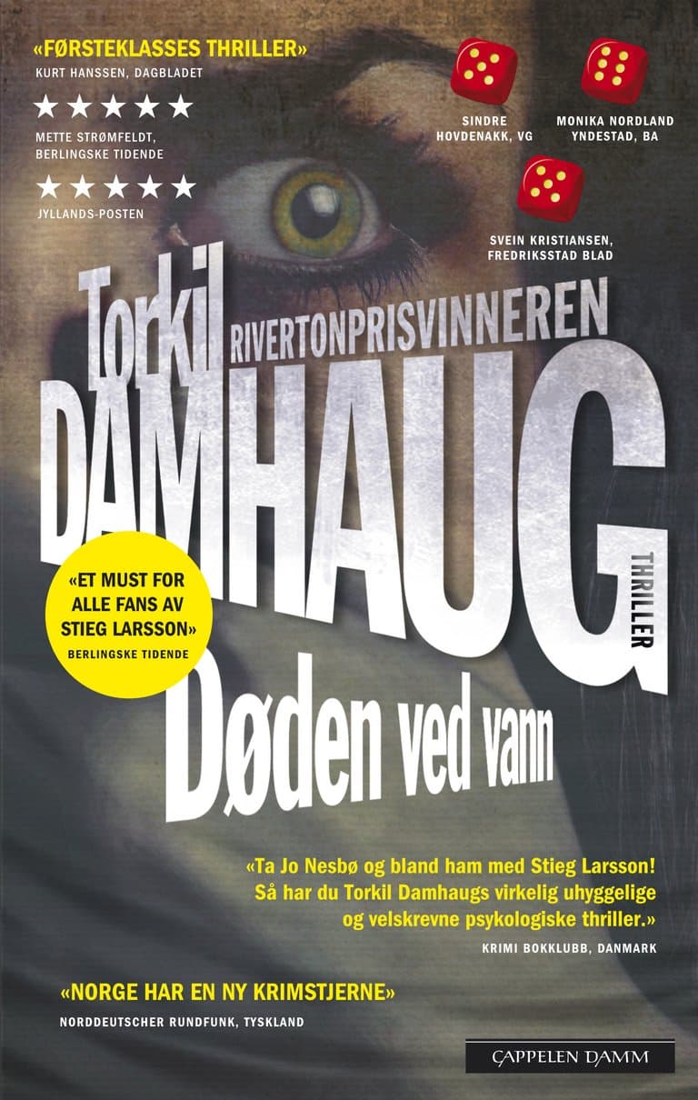 Omslag Døden ved vann av Torkil Damhaug (Ebok)