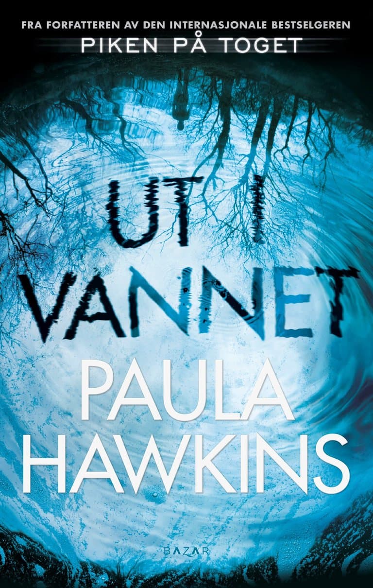 Omslag Ut i vannet av Paula Hawkins (Innbundet)