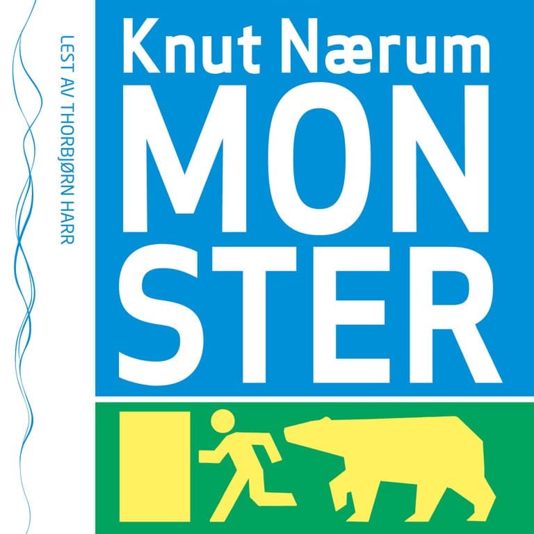 Omslag Monster av Knut Nærum (CD)