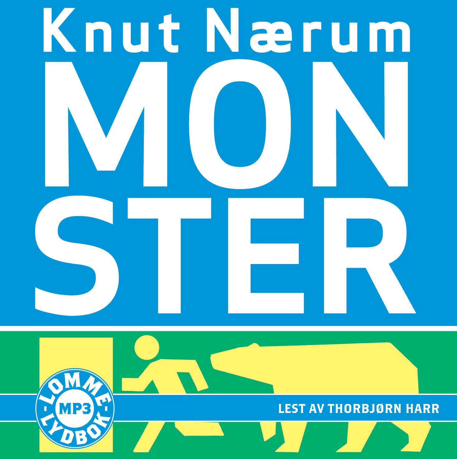 Omslag Monster av Knut Nærum (CD)