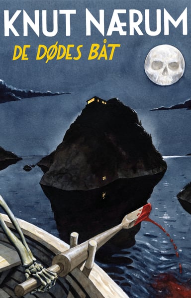 Omslag av "De dødes båt"