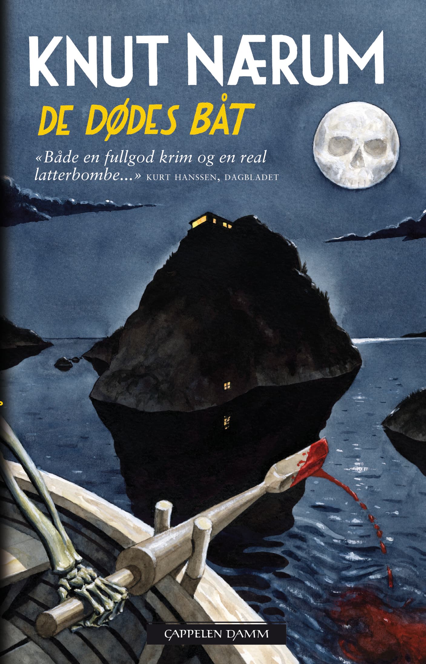 Omslag De dødes båt av Knut Nærum (Ebok)