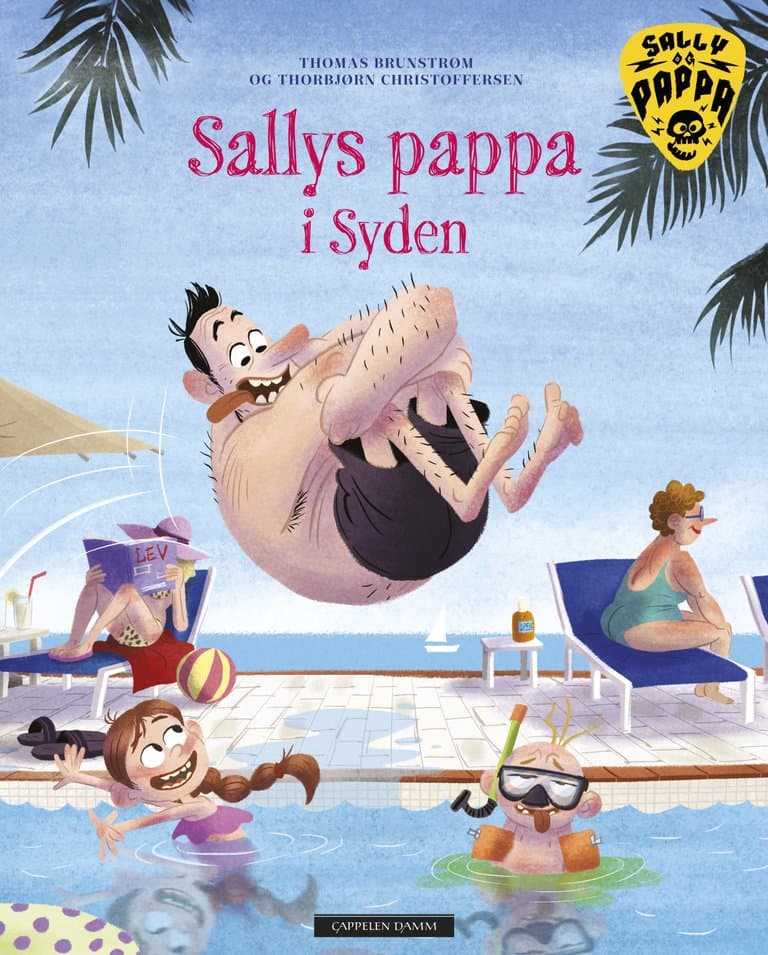 Omslag Sallys pappa i Syden av Thomas Brunstrøm (Ebok)