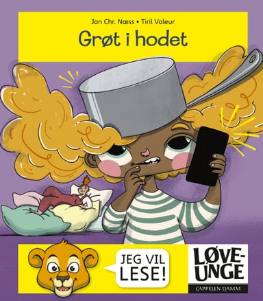 Omslag av "Løveunge - Grøt i hodet"