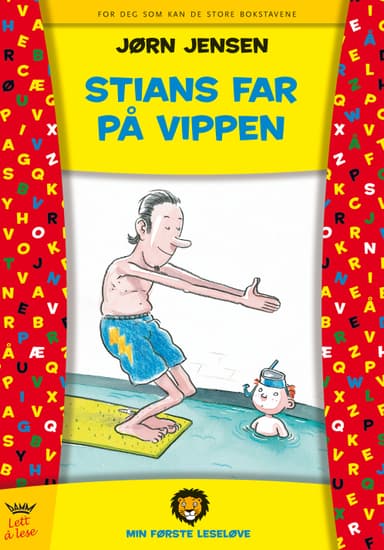Min første leseløve - Stians far på vippen