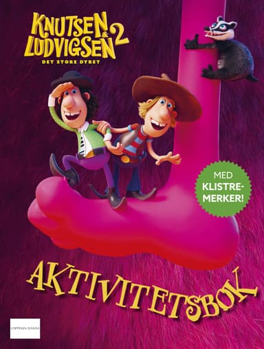 Knutsen og Ludvigsen og Det store dyret - Aktivitetsbok