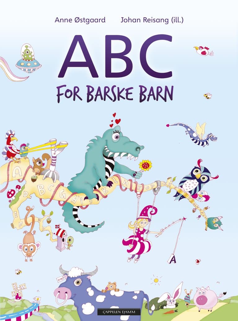 Omslag ABC for barske barn av Anne Østgaard (Innbundet)