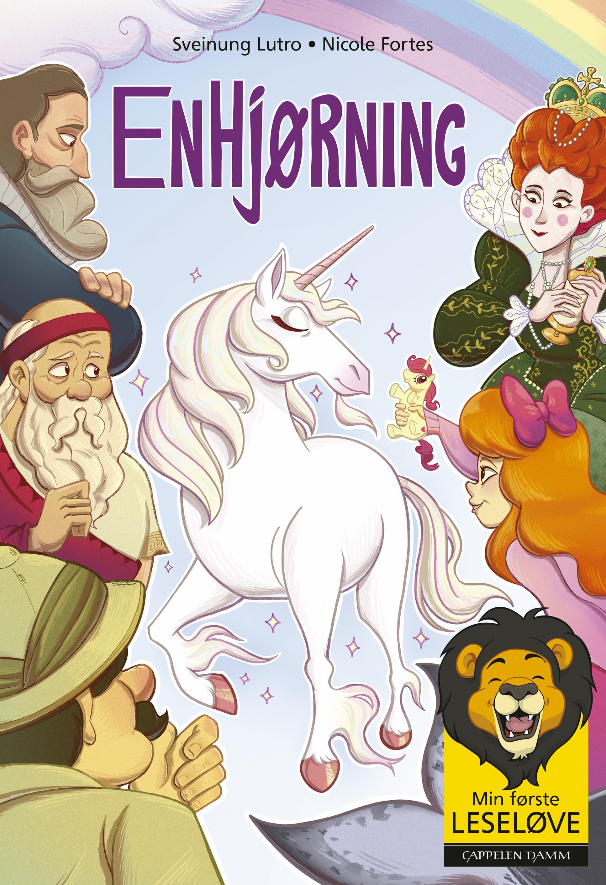 Omslag Min første leseløve - Enhjørning av Sveinung Lutro (Ebok)