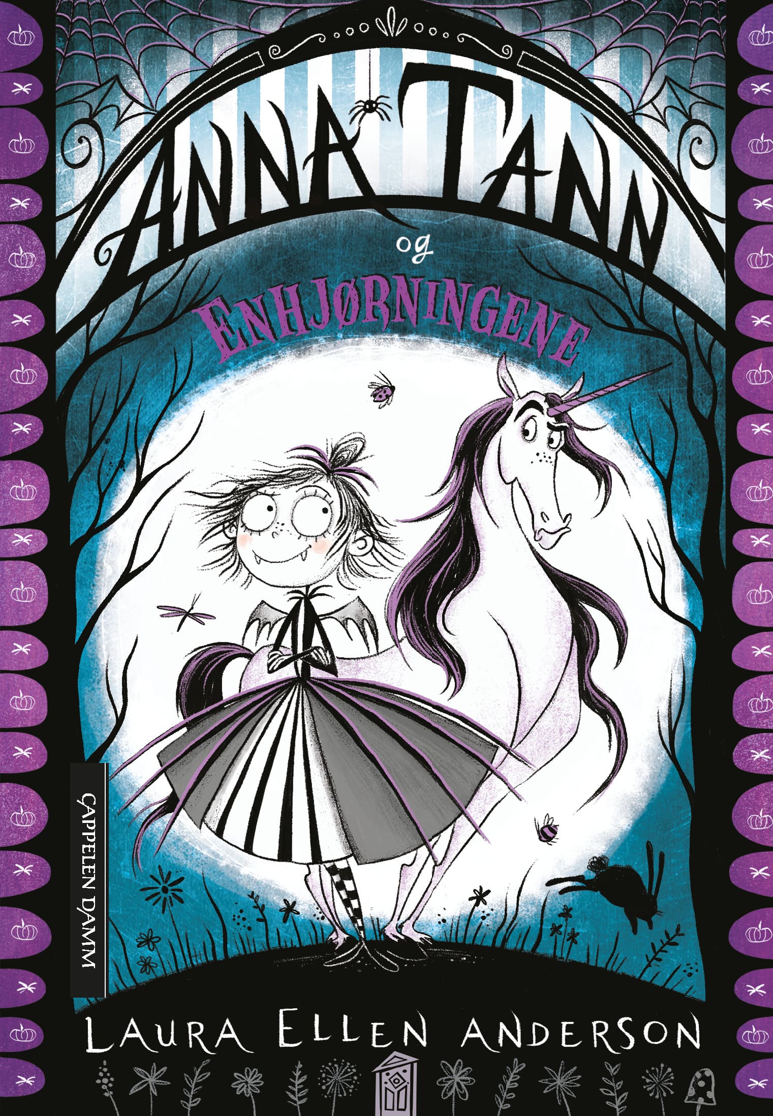 Omslag Anna Tann og Enhjørningene av Laura Ellen Anderson (Ebok)