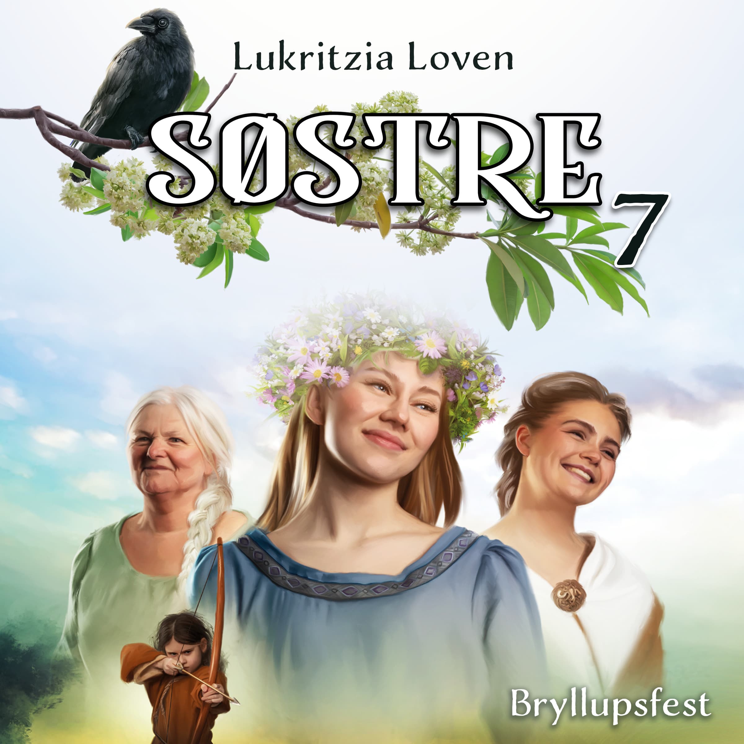 Omslag Bryllupsfest av Lukritzia Loven (Lydbok)