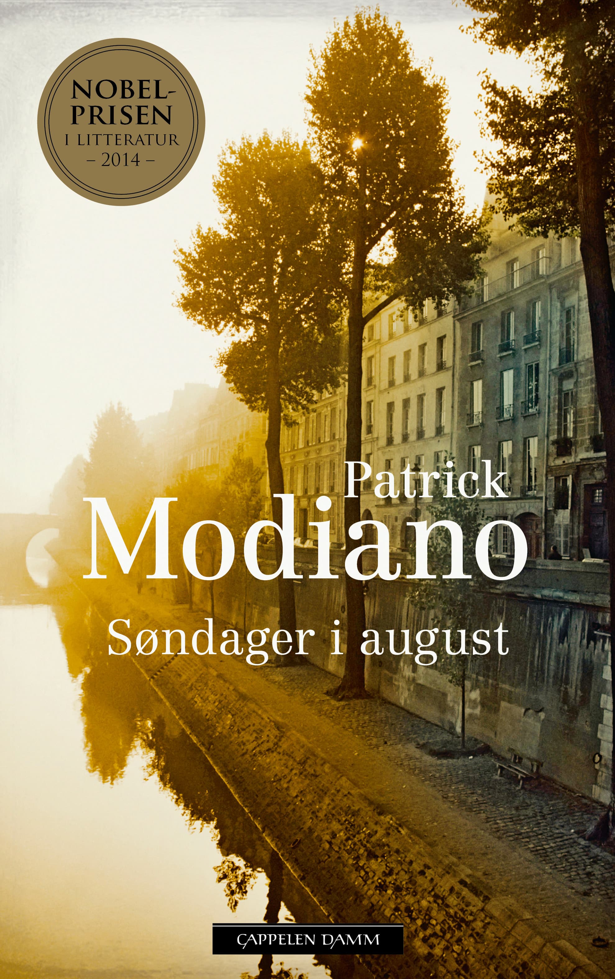 Omslag Søndager i august av Patrick Modiano (Heftet)