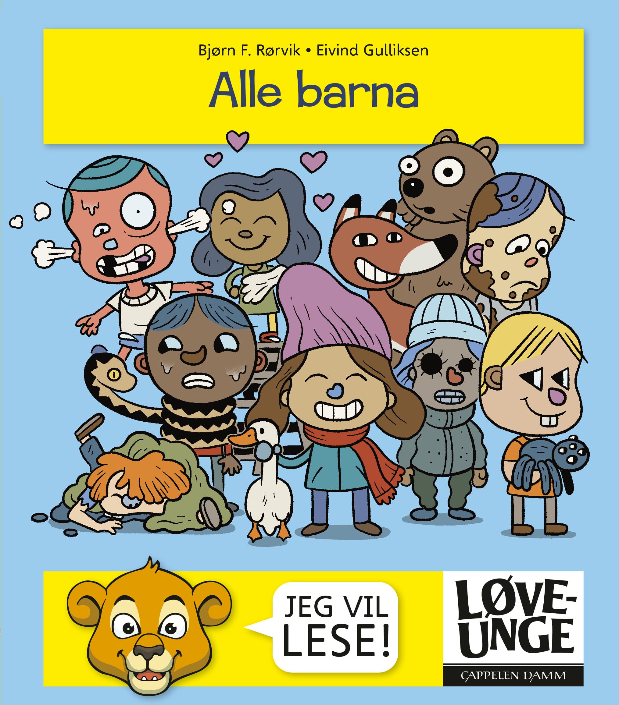 Omslag Løveunge - Alle barna av Bjørn F. Rørvik (Ebok)