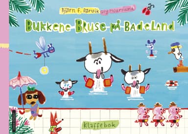 Bukkene Bruse på Badeland - klaffebok