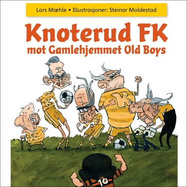 Omslag av "Knoterud FK mot Gamlehjemmet Old Boys"
