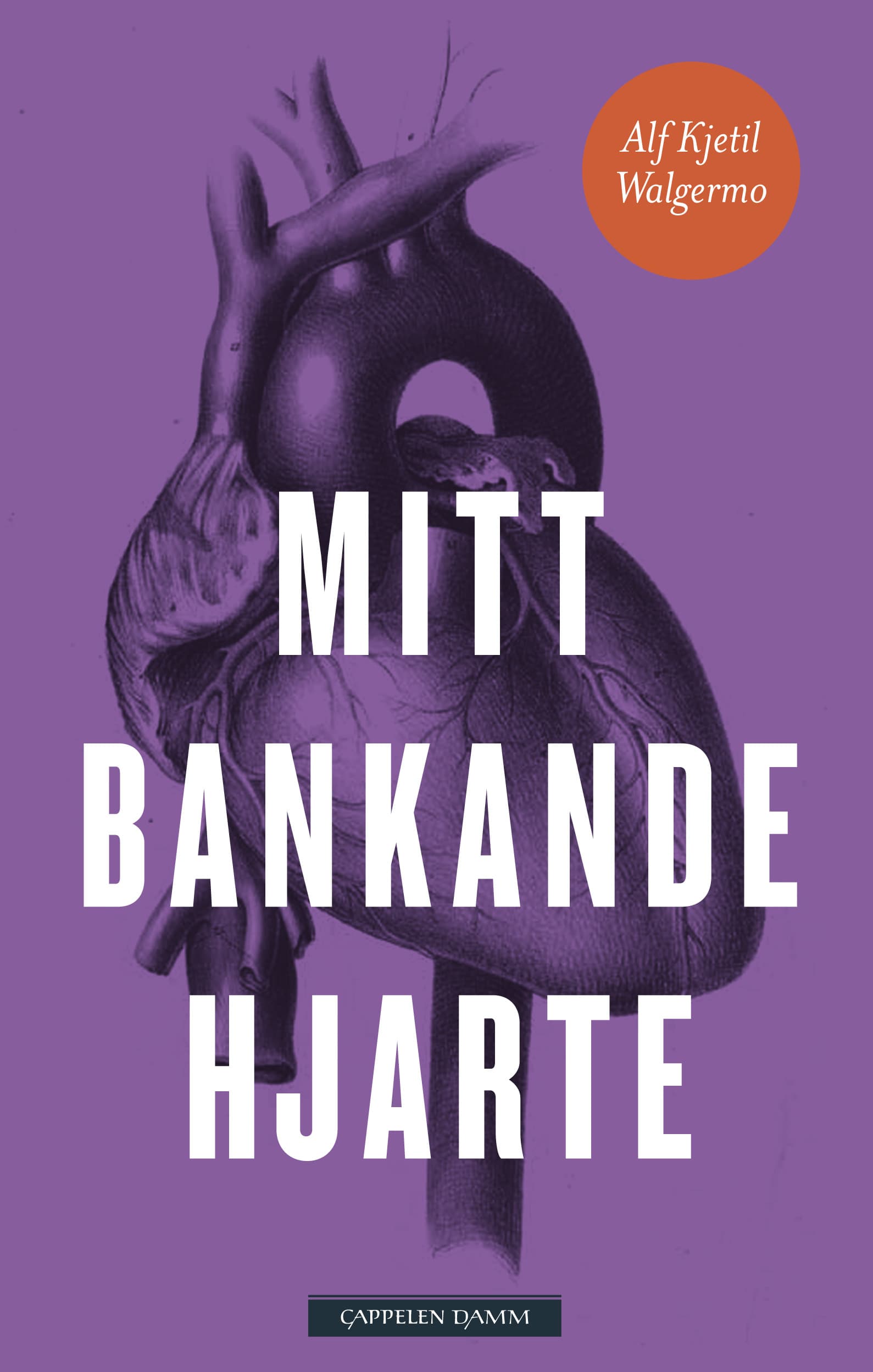 Omslag Mitt bankande hjarte av Alf Kjetil Walgermo (Innbundet)