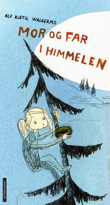 Omslag av "Mor og far i himmelen"