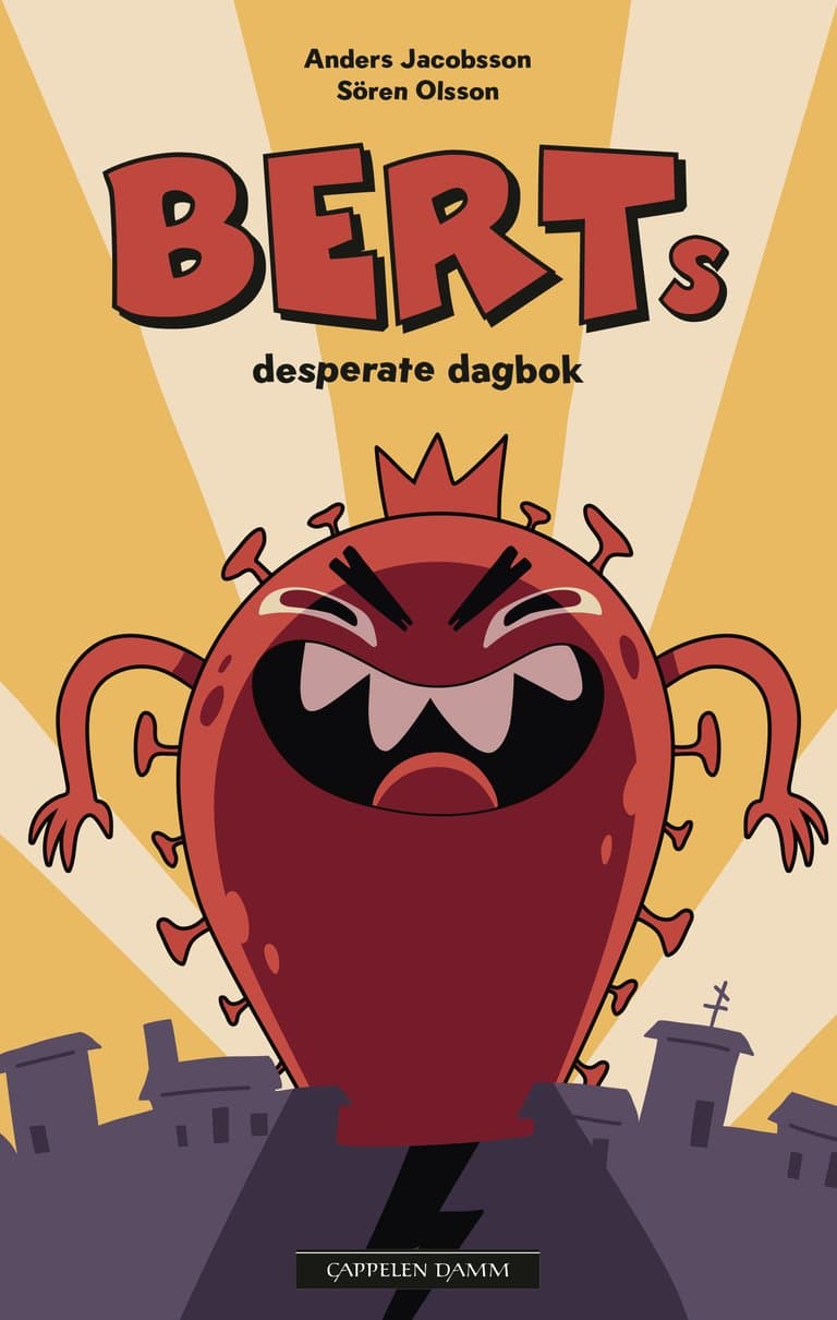 Omslag Berts desperate dagbok av Anders Jacobsson (Ebok)