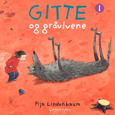 Omslag av "Gitte og gråulvene"