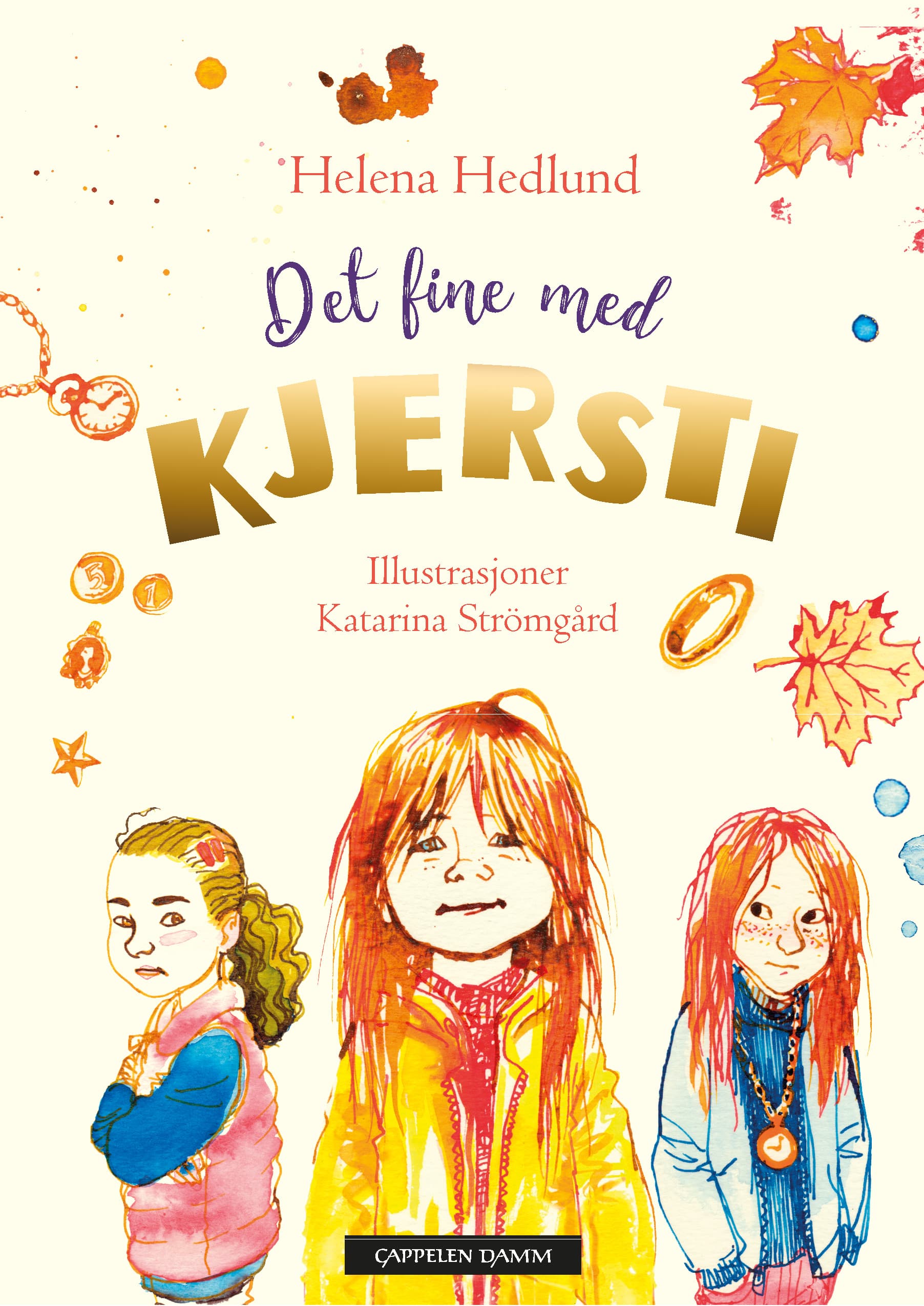 Omslag Det fine med Kjersti av Helena Hedlund (Innbundet)