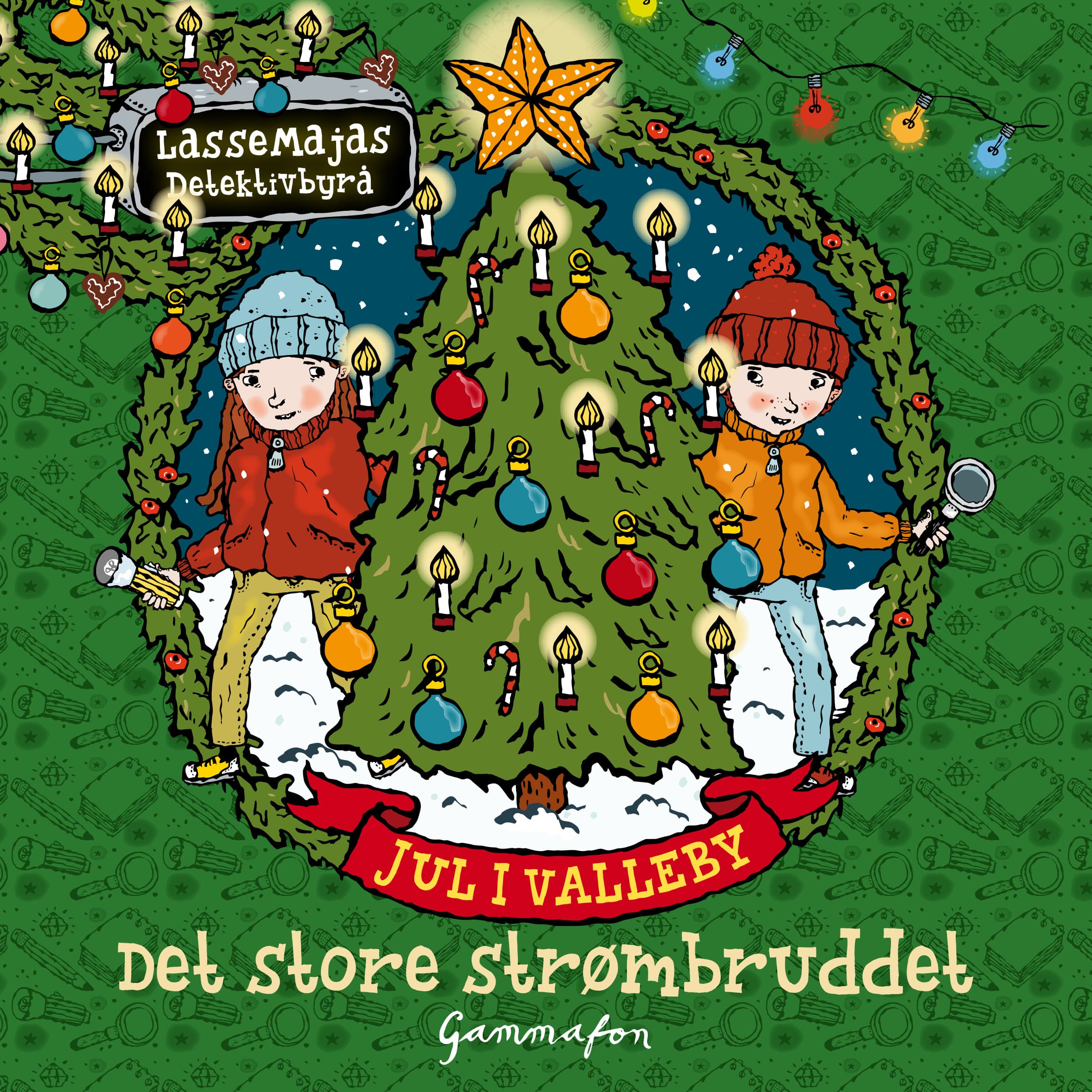 Omslag Jul i Valleby - Det store strømbruddet av Martin Widmark (Lydbok)