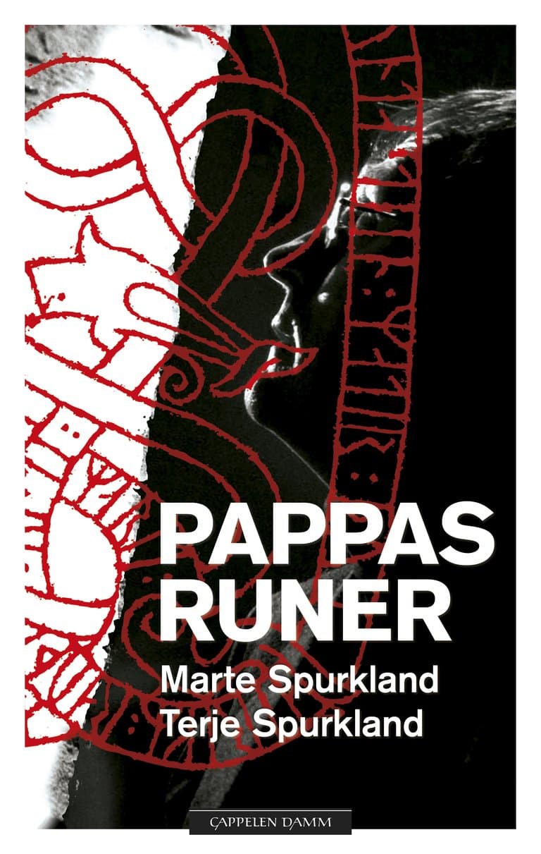 Omslag Pappas runer av Marte Spurkland og Terje Spurkland (Ebok)