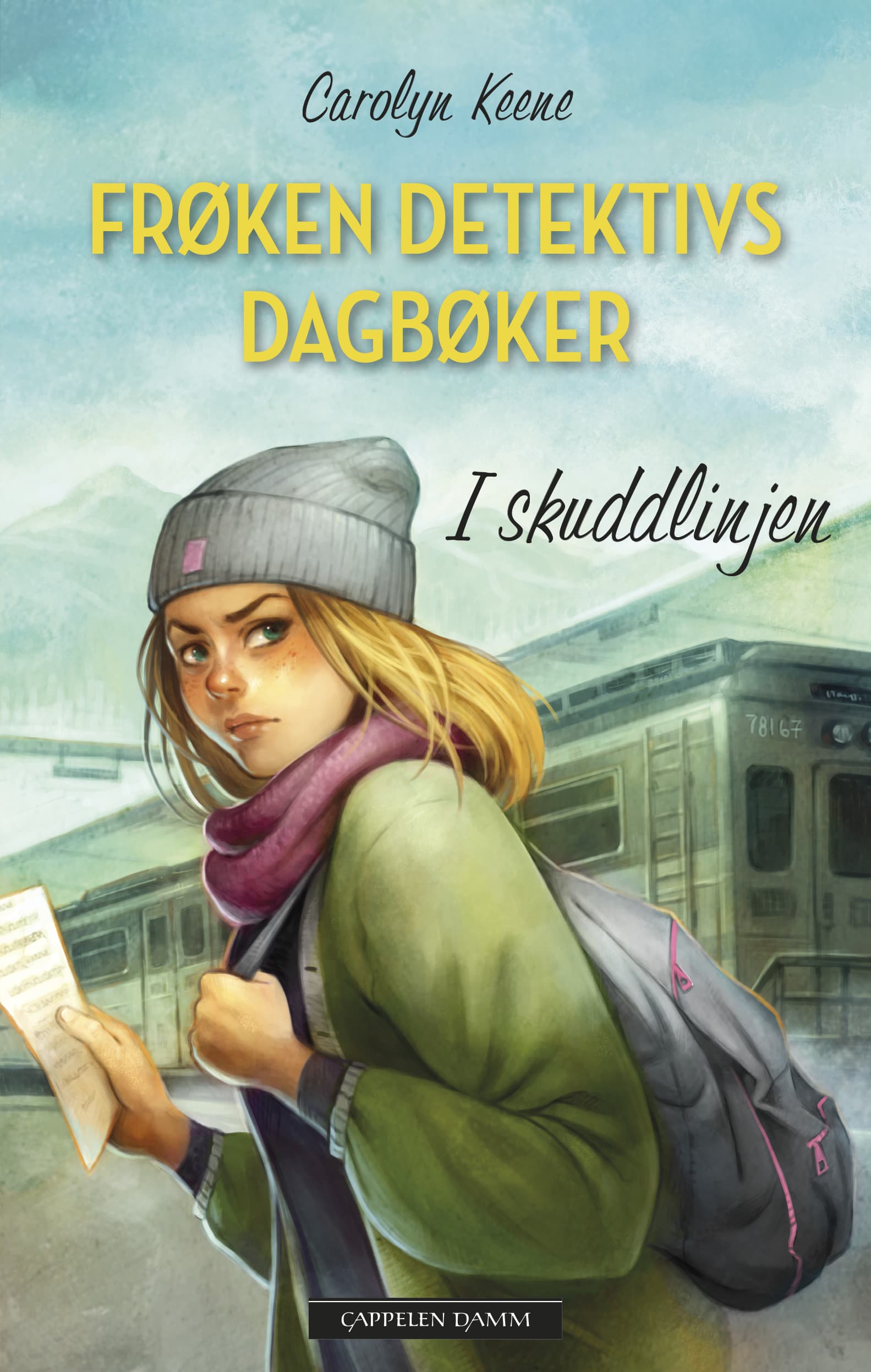 Omslag I skuddlinjen av Carolyn Keene (Innbundet)