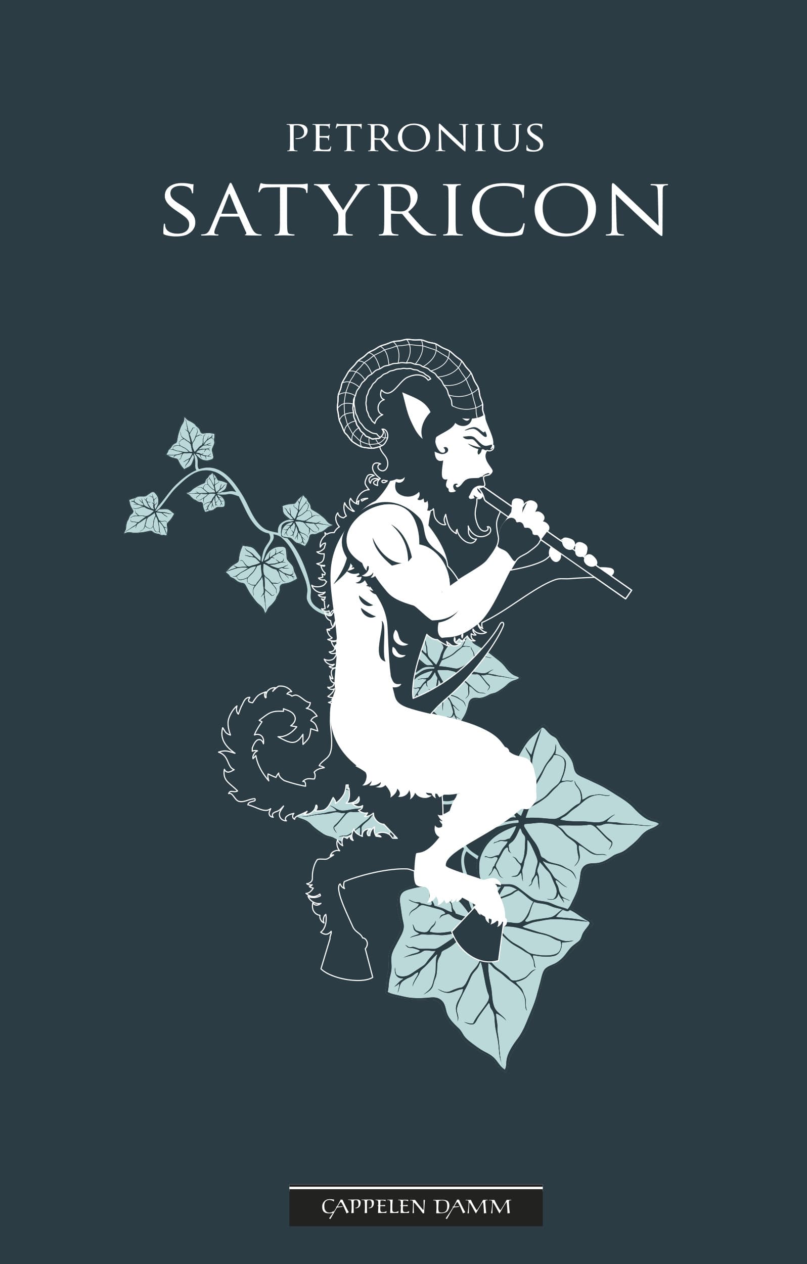 Omslag Satyricon av Petronius (Innbundet)