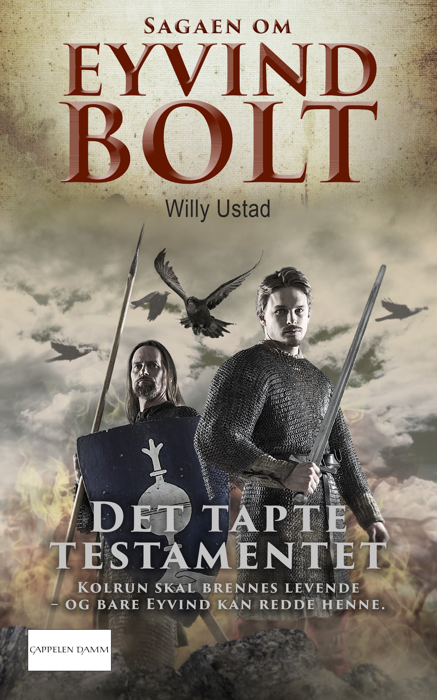 Omslag Det tapte testamentet av Willy Ustad (Ebok)