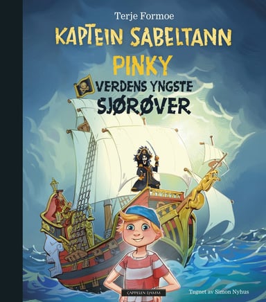 Omslag av "Pinky – verdens yngste sjørøver"