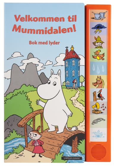 Mummitrollet: Velkommen til Mummidalen! bok med lydpanel