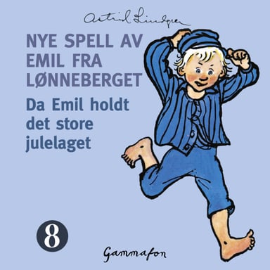 Omslag av "Da Emil holdt det store julelaget"