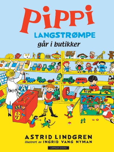Pippi Langstrømpe går i butikker
