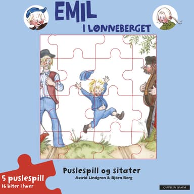 Emil fra Lønneberget Puslespillbok