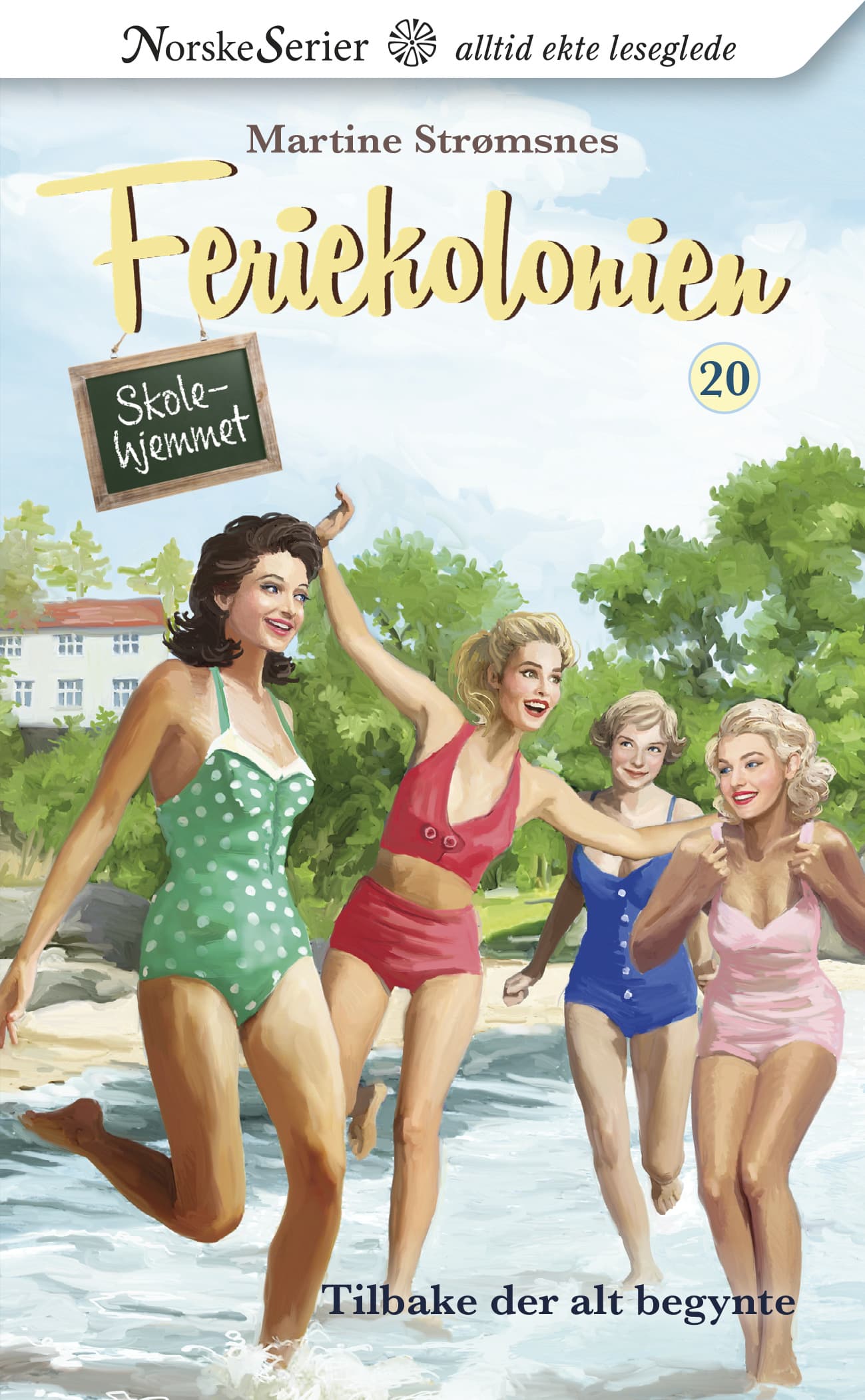Omslag Tilbake der alt begynte av Martine Strømsnes (Ebok)